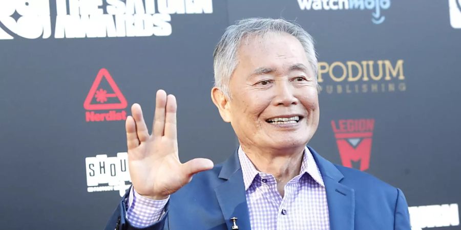 Der amerikanische Schauspieler George Takei empfiehlt in Zeiten der Corona-Pandemie den Vulkanier-Gruss. (Archivbild)