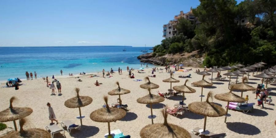 Ein Strand auf Mallorca