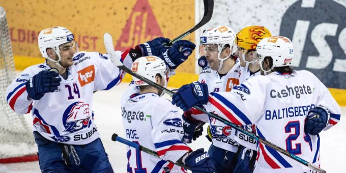 Die ZSC Lions haben trotz Corona Grund zum Jubeln. ZSC Lions