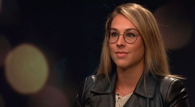 Die Kunstturnerin überraschte mit neuem Look. Giulia Steingruber