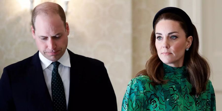 Prinz William und seine Frau Kate.