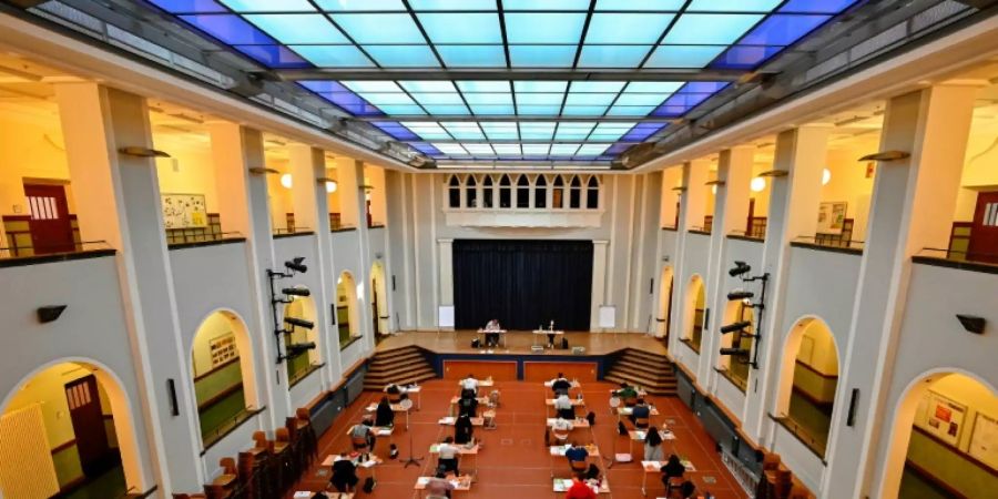 Abirut-Klausur mit Abstand in Berlin