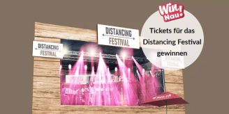 Festival mit Distanz - Distancingfestival: Tickets zu gewinnen Festival mit Distanz - Distancingfestival: Tickets zu gewinnen