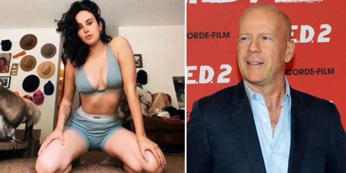 Wie peinlich - Bruce Willis platzt in Dessous-Video seiner Tochter rein