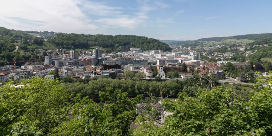 Die Stadt Baden.