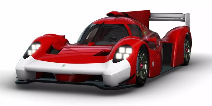 Hypercars wie dieses von Glickenhaus sollen künftig in der FIA-Langstrecken-Weltmeisterschaft antreten. FIA-Langstrecken-Weltmeisterschaft Glickenhaus Hypercar