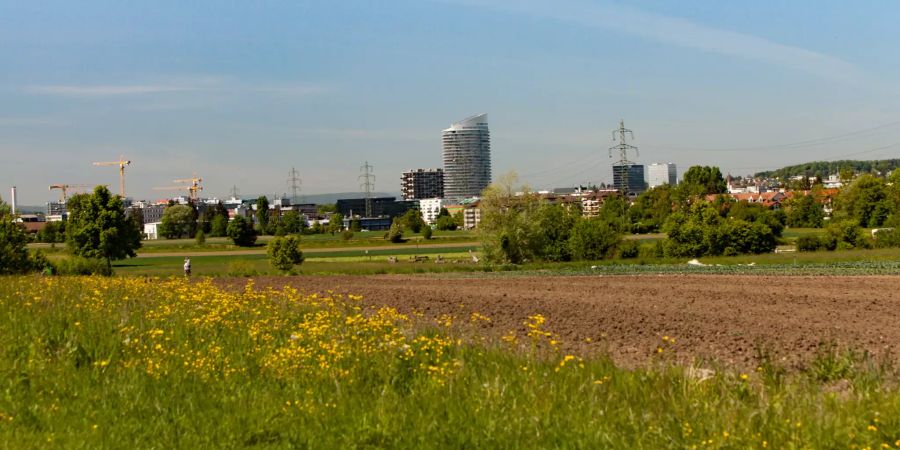 Aussicht über Dübendorf.