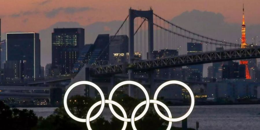 Die Olympischen Spiele wurden wegen der Corona-Krise von 2020 nach 2021 verlegt. Foto: -/kyodo/dpa