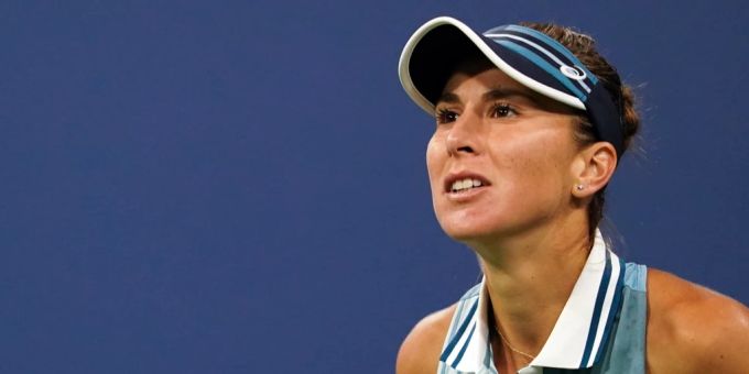 Belinda Bencic leidet an Magen-Darm-Problemen. Belinda Bencic