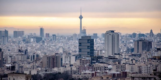 Iran Frau Dach tot