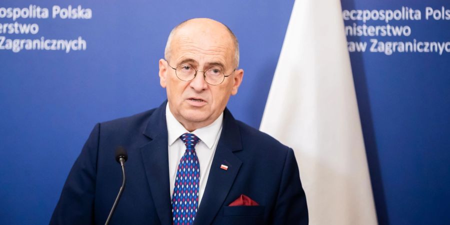 Polens Aussenminister Zbigniew Rau: «Es gibt keine Visa-Affäre».