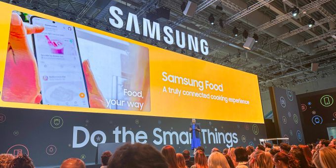 Samsung Food wird tief in das Samsung-Ökosystem integriert. Samsung IFA 2023