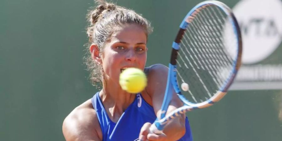 Ist in Toronto ausgeschieden: Julia Görges. Foto: Salvatore Di Nolfi/KEYSTONE
