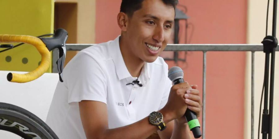 Egan Bernal durfte sich in seiner Heimatstadt Zipaquira feiern lassen