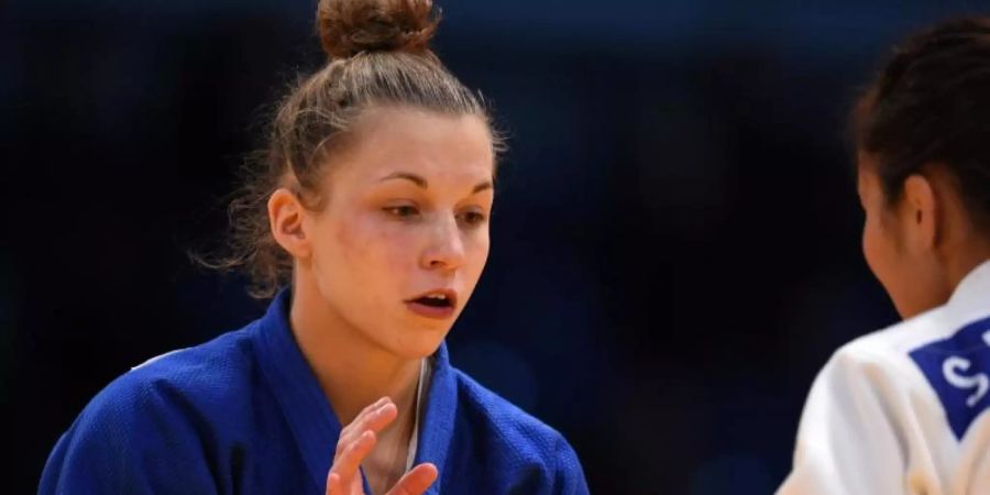 Schied im WM-Achtelfinale aus: Theresa Stoll. Foto: Jonas Güttler
