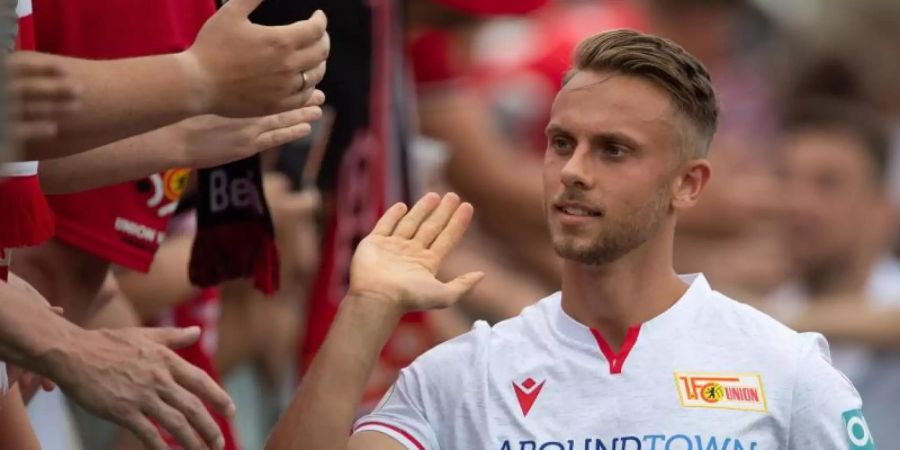 Union-Profi Keven Schlotterbeck muss vorerst zuschauen. Foto: Swen Pförtner