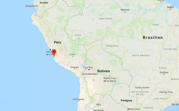 In der peruanischen Stadt Paracas spielte sich das Drama ab. Peru