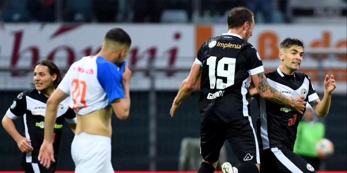 Der FC Lugano spielt sich im letzten Super League Spiel mit dem 3:3 gegen GC in die Europa League. FC Lugano Super League