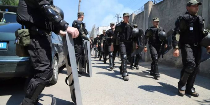 Polizei und Nationalgarde waren im Einsatz Polizei und Nationalgarde waren im Einsatz