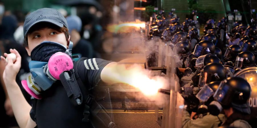 Proteste in Hongkong