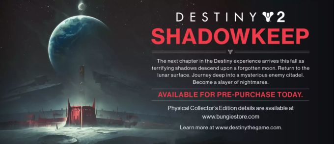 «Shadowkeep» soll die neue Destiny 2 Erweiterung werden. Destiny 2