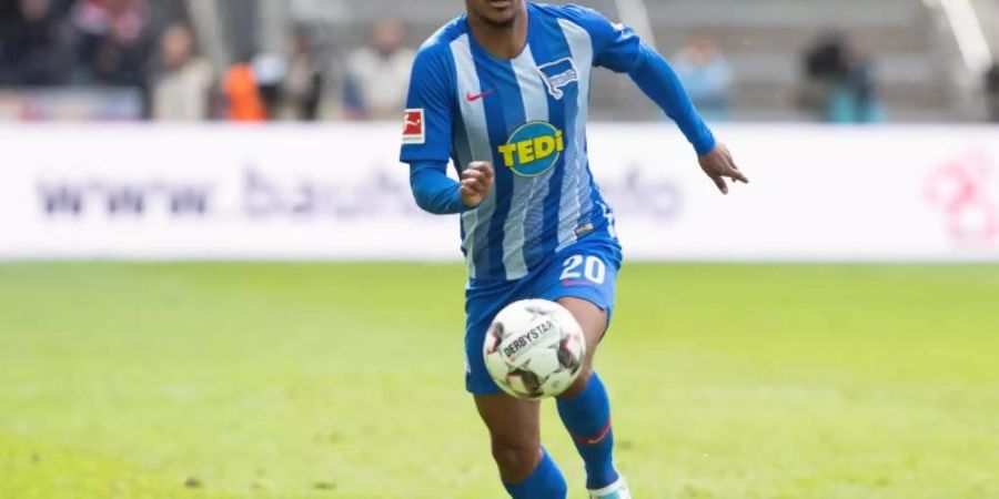 Steht vor einem Wechsel von Hertha zu Inter: Valentino Lazaro. Foto: Soeren Stache