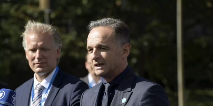 Maas beim Treffen der EU-Aussenminister in Helsinki