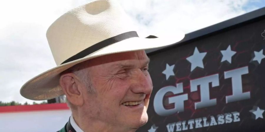 Der damalige VW-Aufsichtsratsvorsitzende Ferdinand K. Piech im Jahr 2014 beim jährlichen Golf GTI-Treffen. Foto: Gert Eggenberger