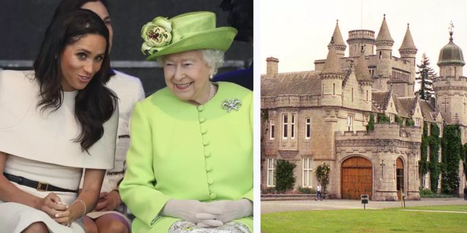 Den Sommer über - Meghan muss ihre Ferien mit der Queen verbringen