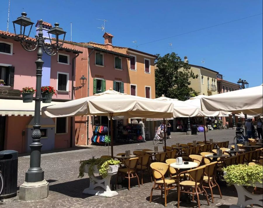 Caorle lädt wunderbar zum flanieren ein.