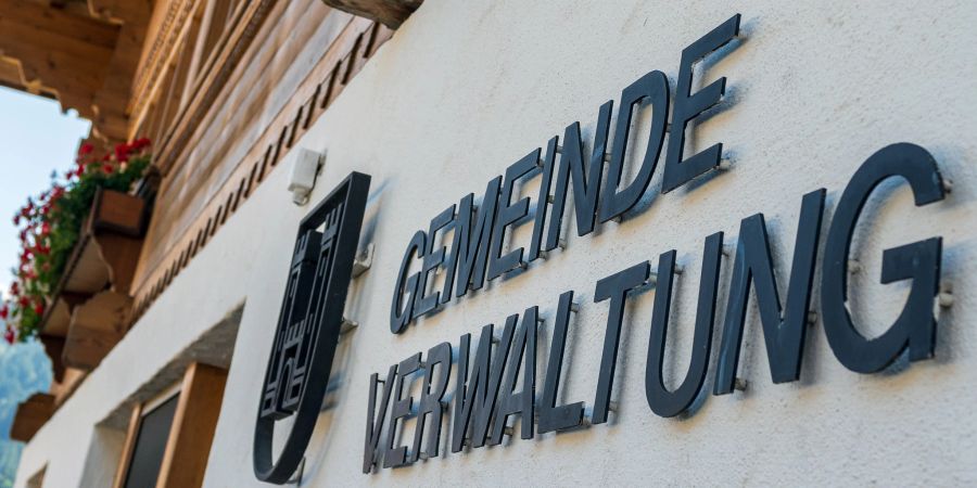 Die Gemeindeverwaltung von Därstetten. - Simmental