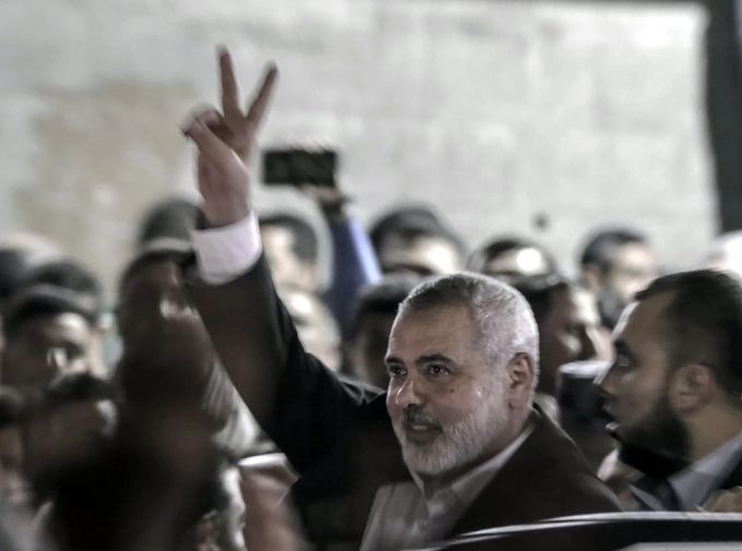 Er soll der Anführer der Hamas sein: Ismail Haniya. Ismail Haniya