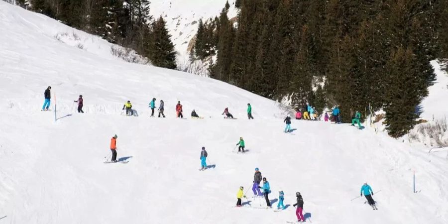 Unter anderem im Berner Oberland sind die Buchungszahlen gut.