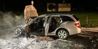 Mollis GL - Totalschaden nach Brand in Motorenraum