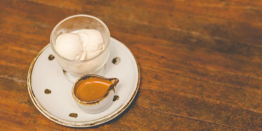 Affogato Vanilleeis Espresso