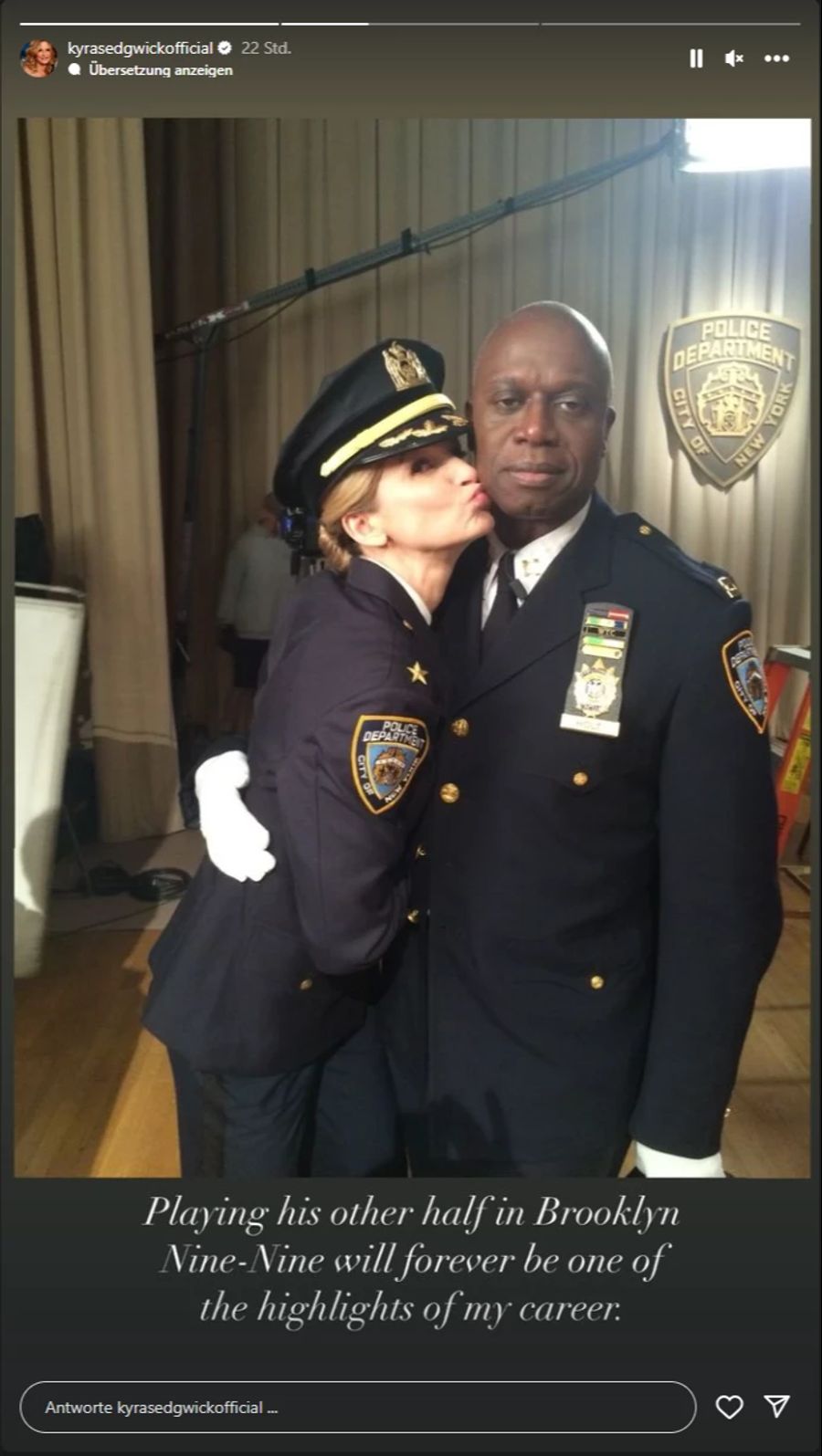 «Captain Holt» ist mit 61 Jahren verstorben.