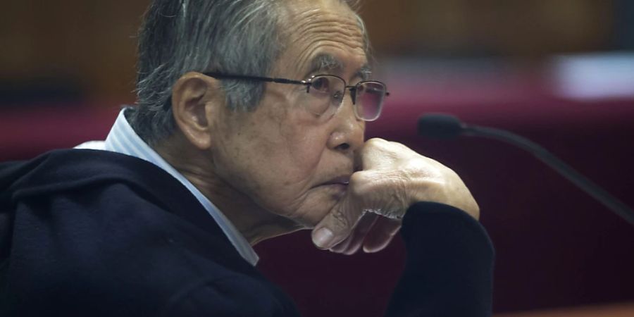 Der ehemalige peruanische Staatspräsident Alberto Fujimori ist erneut in ärztlicher Behandlung. (Archivbild)