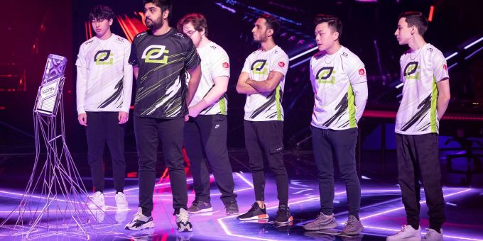 Die E-Sportler von Optic Gaming stehen nach ihrem Masters-Sieg erstmals an der Spitze der Valorant-Szene. Die E-Sportler von Optic Gaming stehen nach ihrem Masters-Sieg erstmals an der Spitze der Valorant-Szene.