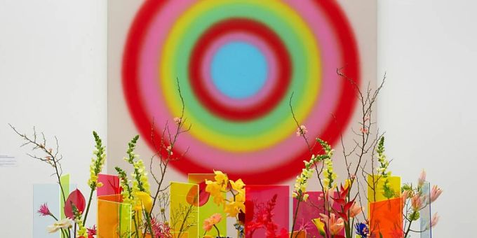 Im Aargauer Kunsthaus nur diese Woche zu sehen: Florale Interpretation eines Werks von Ugo Rondinone. aargauer kunsthaus