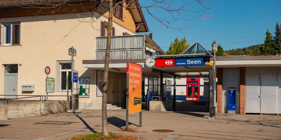 Der Bahnhof Winterthur Seen.