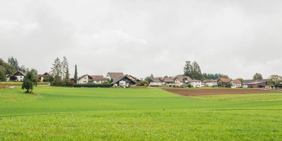 Blick auf die Gemeinde Besenbüren.