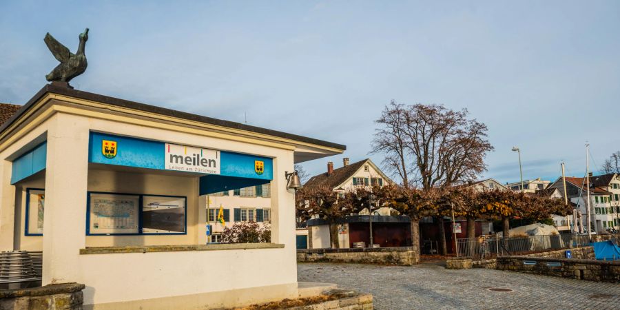 Die Schiffstation Meilen.