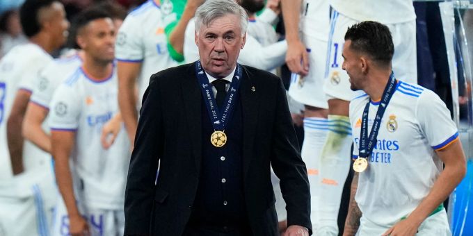 Carlo Ancelotti gewann nach 2003, 2007 und 2014 zum vierten Mal die Champions League als Trainer. Real Madrid