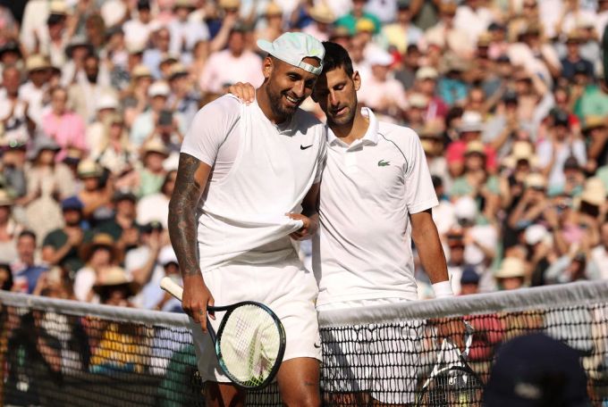 Novak Djokovic Nick Kyrgios