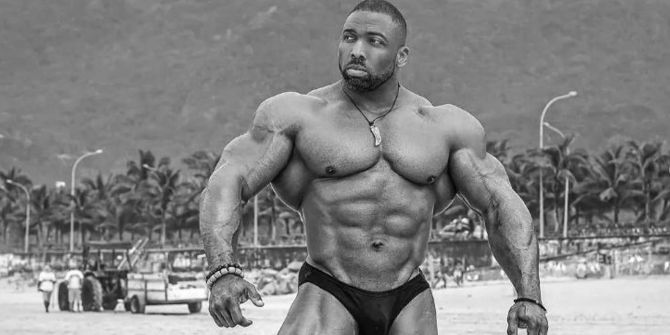 Bodybuilder Cedric McMillan