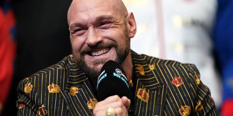 Will seinen WM-Titel in London verteidigen:  Tyson Fury.