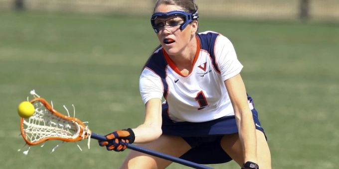 Yeardley Love bei einem Lacrosse-Spiel der University of Virginia im März 2009. Yeardley Love