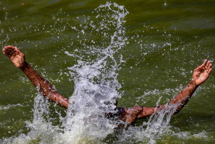 Schon im April erreichten die Temperaturen über 45 Grad.