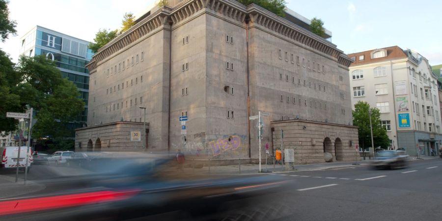 Der Bunker in der Reinhardtstrasse in Berlin-Mitte.
