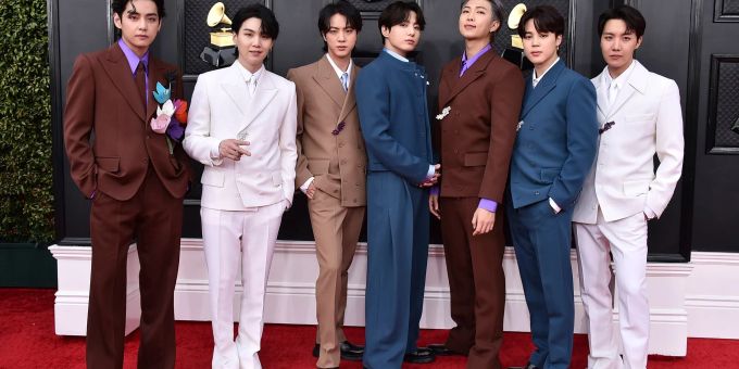 The band BTS is taking a break.